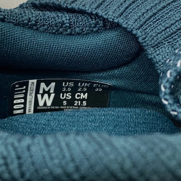 NEW NOBULL Allday Knit Training Shoes Women’s 5 Teal by - Picture 7 of 8